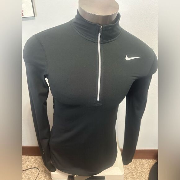 Nike DriFit Mens Small Running Half ZIP Pullover - Picture 1 of 7